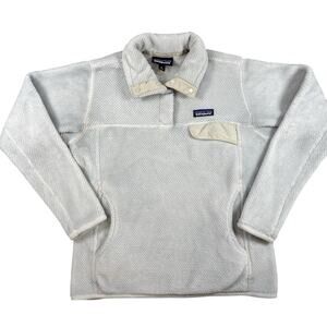 Patagonia Women’s Snap-T Fleece Pullover Light Blue Polartec Size M